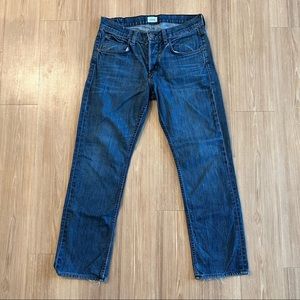 EUC Hudson Byron Five Pocket Straight Leg Jeans - 33x29
